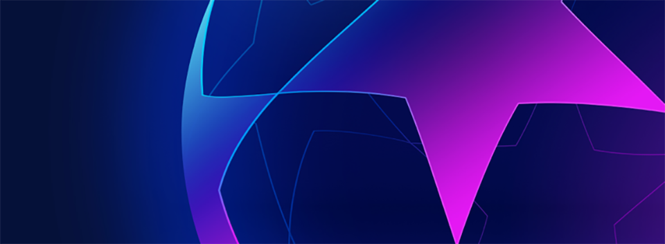 UEFA Champions League starball branding used across B2B tools
